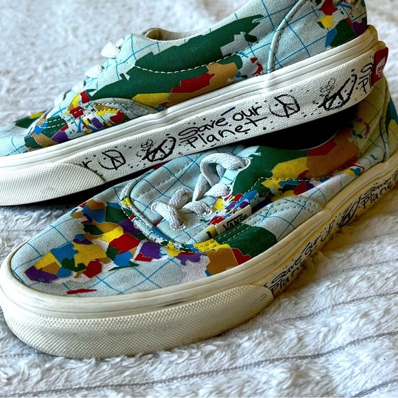 VANS limited edition Save out Plant shoes size 6.5 - Picture 2 of 10